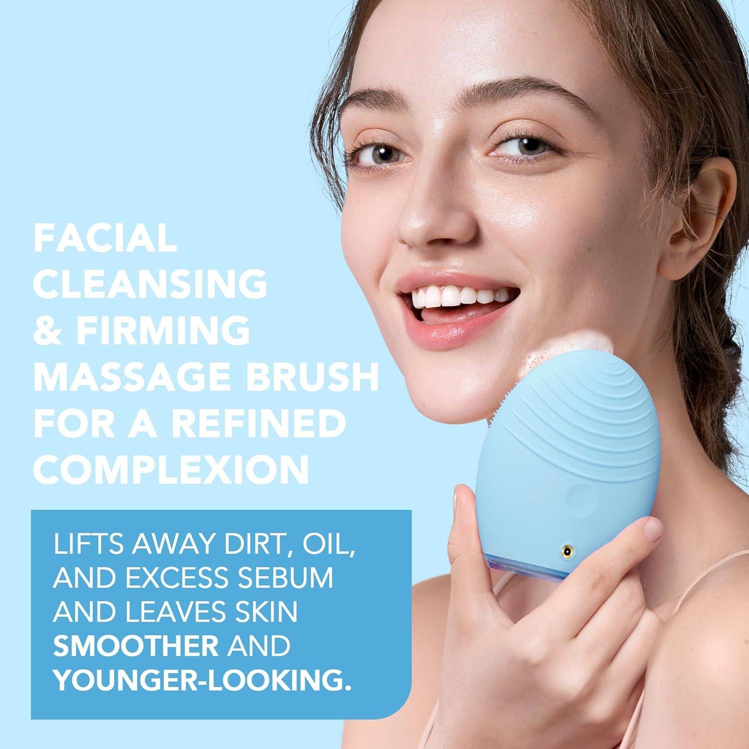 FOREO LUNA 3 Facial Cleansing Brush Combination skin Blue MSRP219 - Image 2